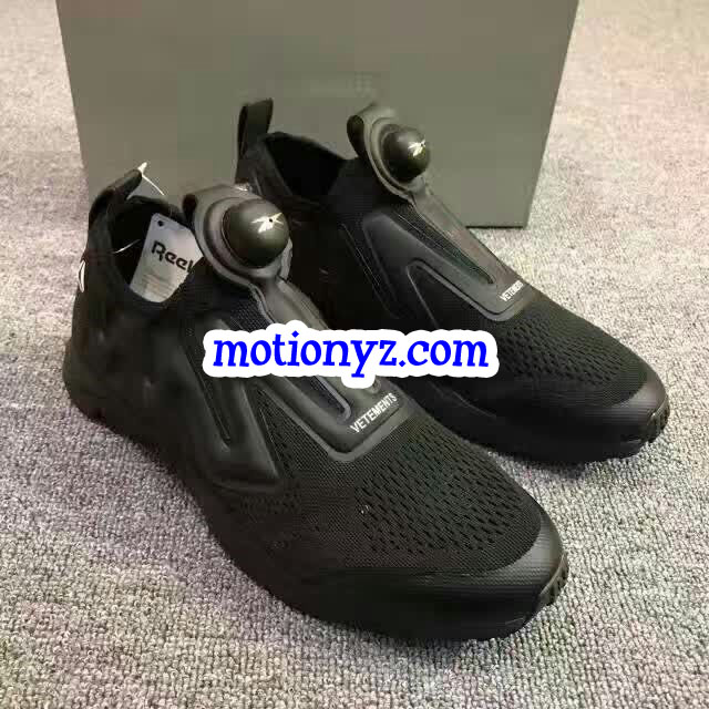 Vetement x Reebok Pump Black